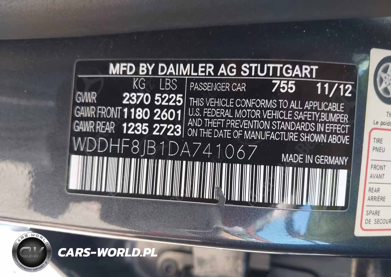 2013 Mercedes-Benz E 350 4Matic VIN:WDDHF8JB1DA741067 - 9