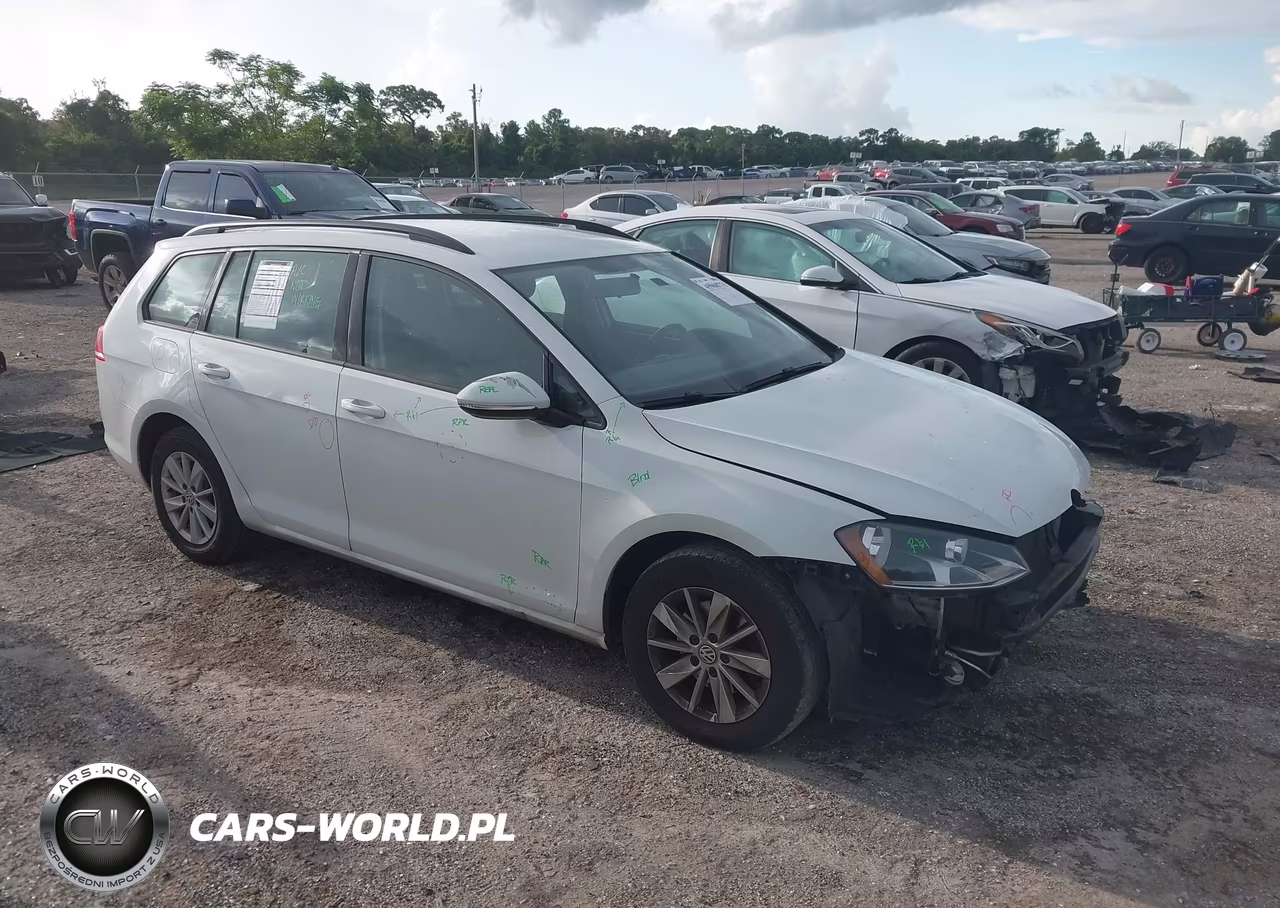 2017 Volkswagen Golf Sportwagen Tsi S-Tsi Se-Tsi Sel VIN:3VWC17AU7HM540178 - 1