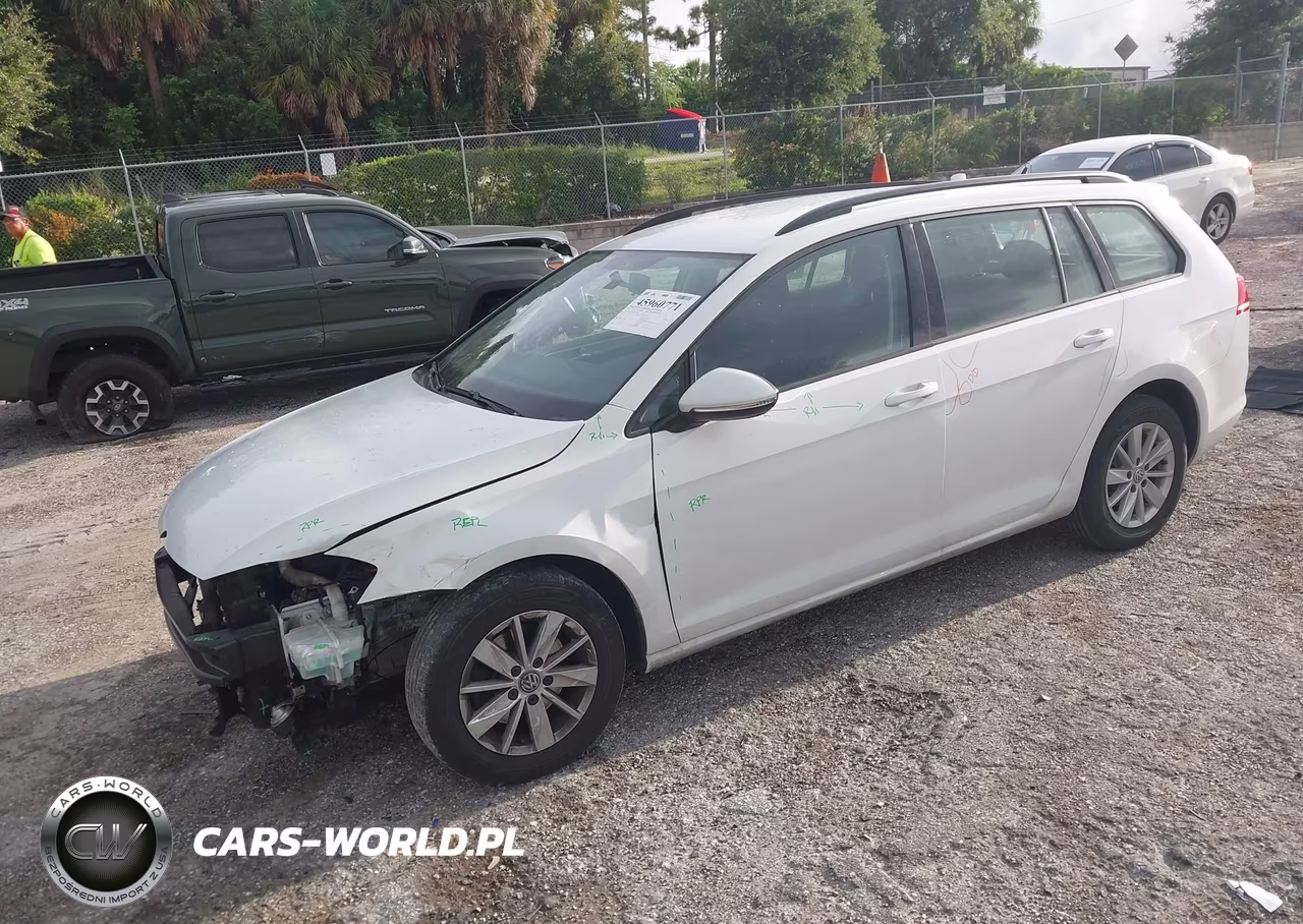 2017 Volkswagen Golf Sportwagen Tsi S-Tsi Se-Tsi Sel VIN:3VWC17AU7HM540178 - 2