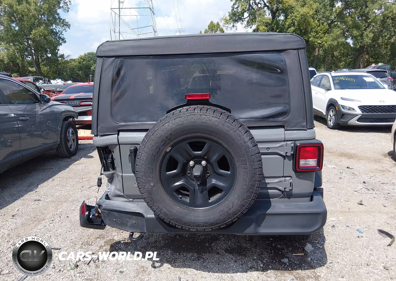 2020 Jeep Wrangler Sport 4X4 VIN:1C4GJXAN5LW145454 - 16