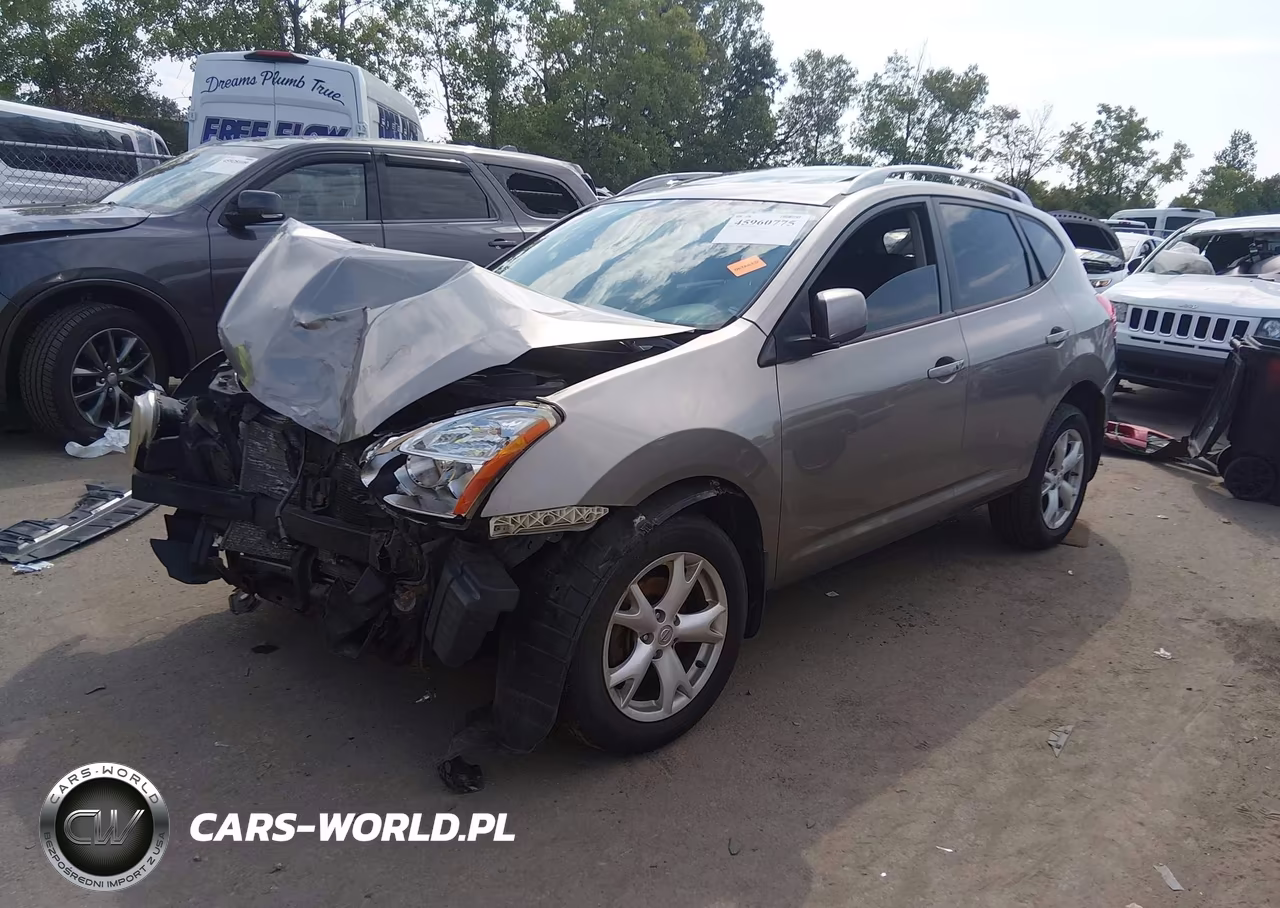 2009 Nissan Rogue Sl VIN:JN8AS58V99W189113 - 2
