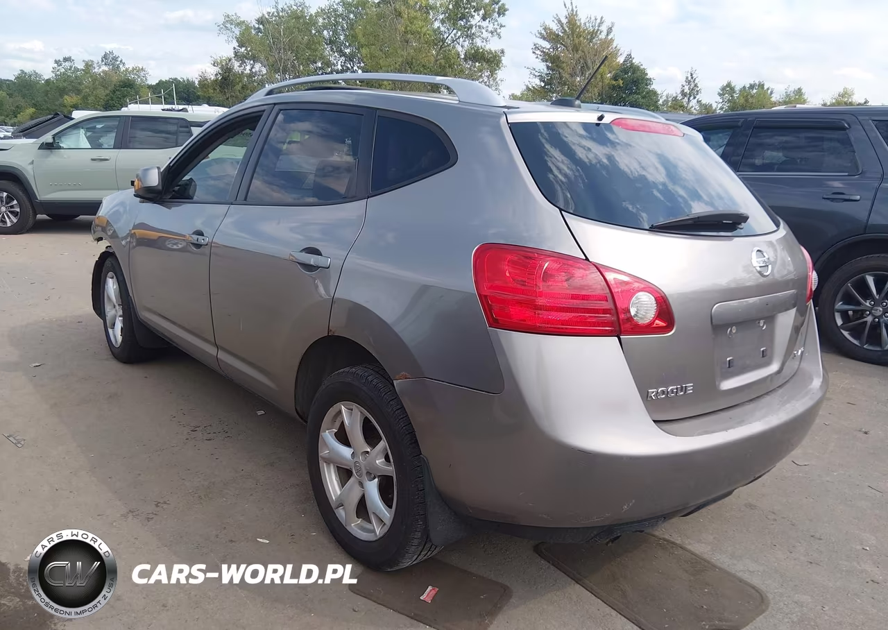 2009 Nissan Rogue Sl VIN:JN8AS58V99W189113 - 3