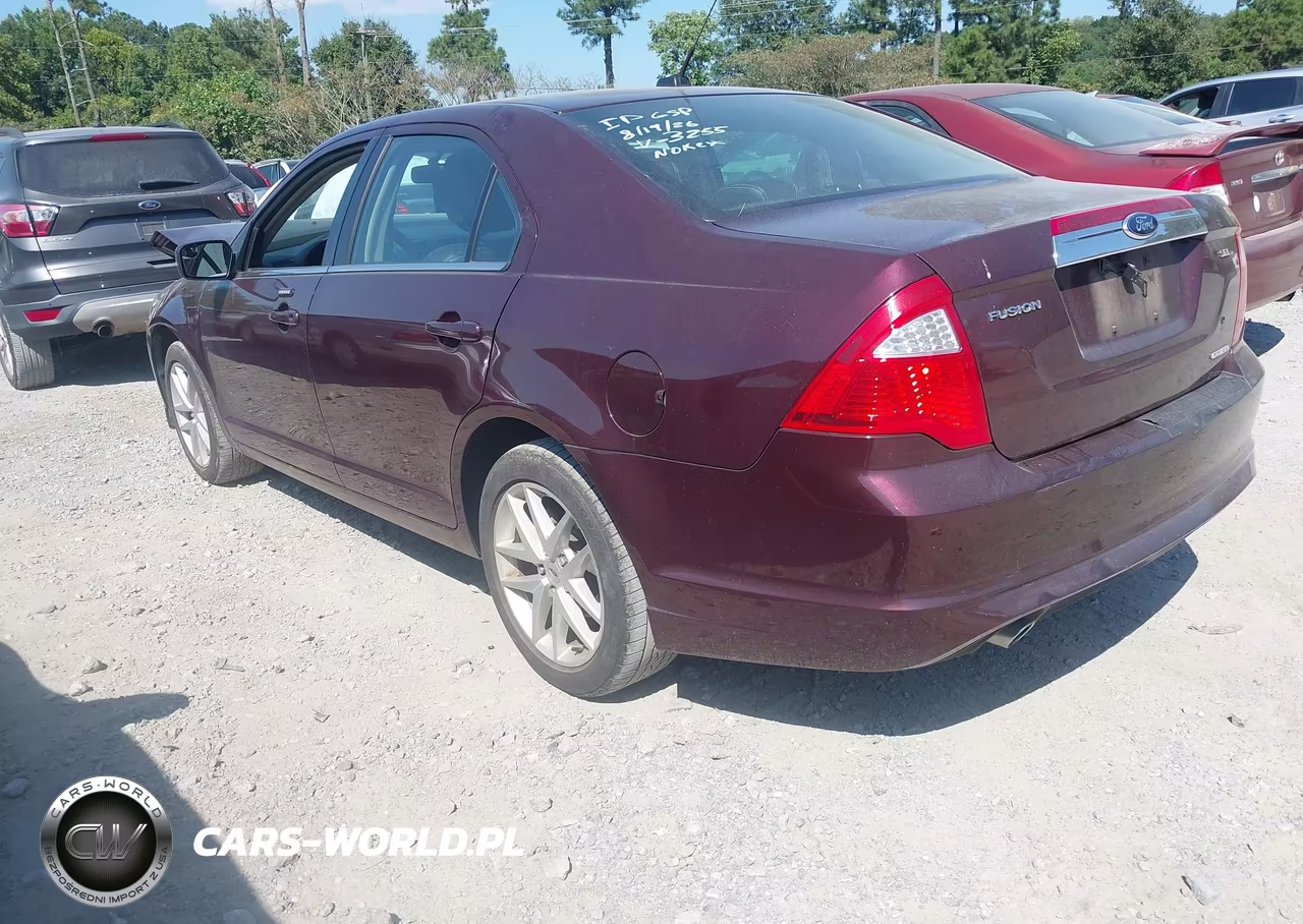 2012 Ford Fusion Sel VIN:3FAHP0JG2CR333255 - 3