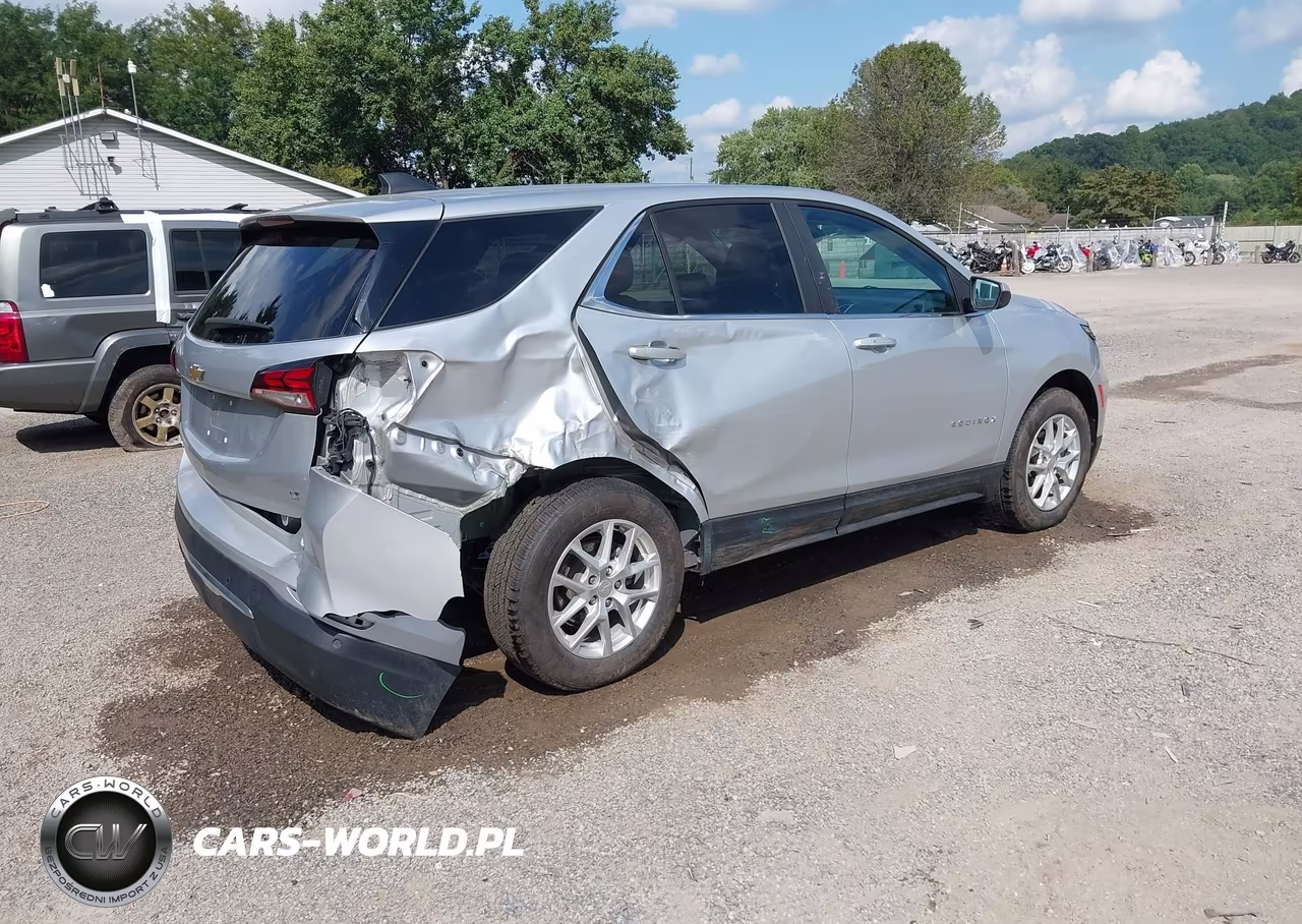 2022 Chevrolet Equinox Fwd Lt VIN:3GNAXKEV6NS103107 - 4