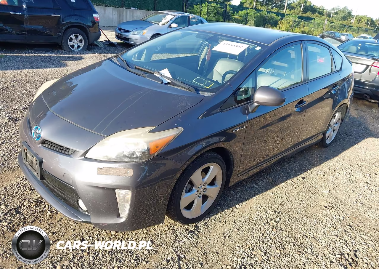 2012 Toyota Prius Five VIN:JTDKN3DU6C1550990 - 2