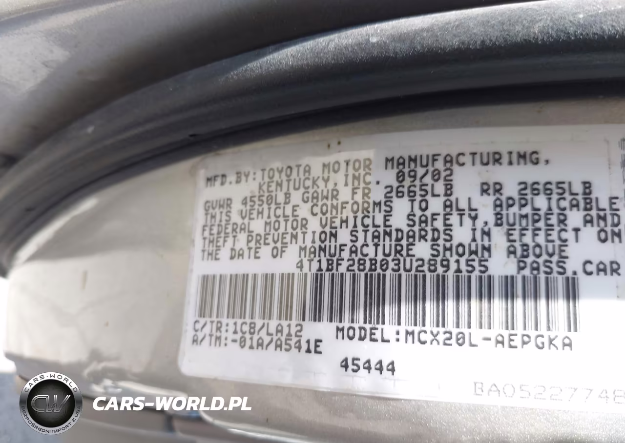 2003 Toyota Avalon Xls VIN:4T1BF28B03U289155 - 9