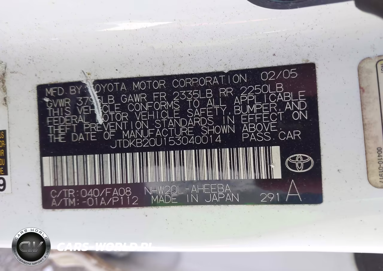 2005 Toyota Prius VIN:JTDKB20U153040014 - 9