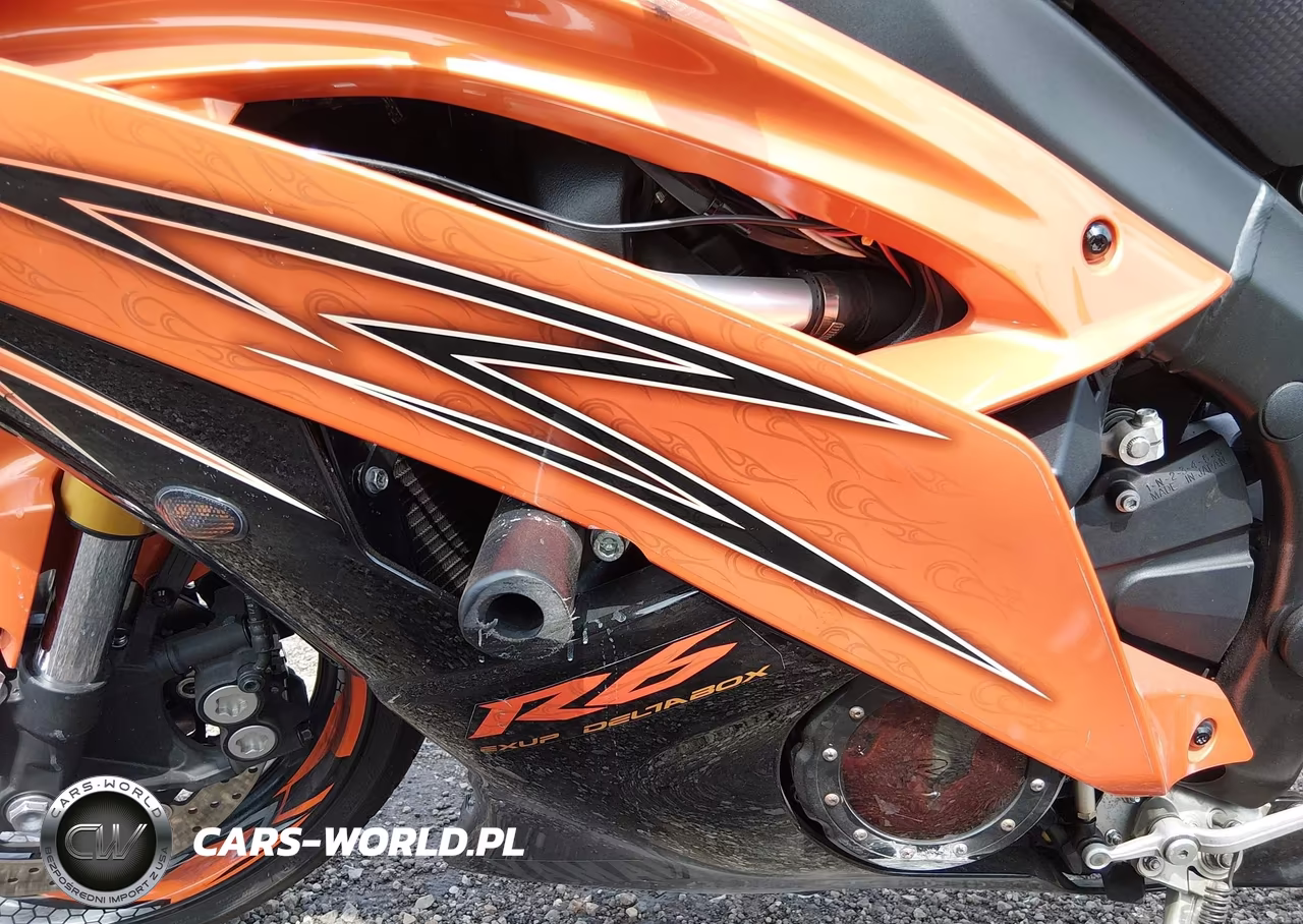 2009 Yamaha Yzfr6 VIN:JYARJ16E09A013377 - 9