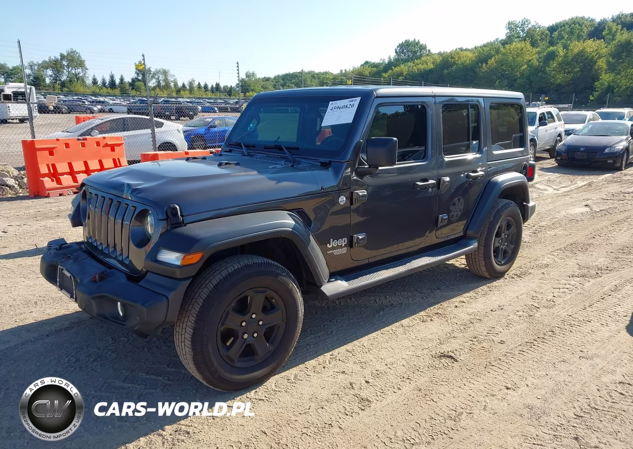 2019 Jeep Wrangler Unlimited Sport S 4X4 VIN:1C4HJXDGXKW666878 - 2