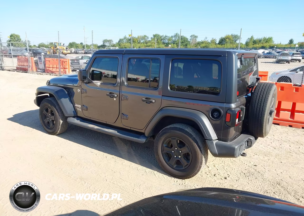 2019 Jeep Wrangler Unlimited Sport S 4X4 VIN:1C4HJXDGXKW666878 - 3