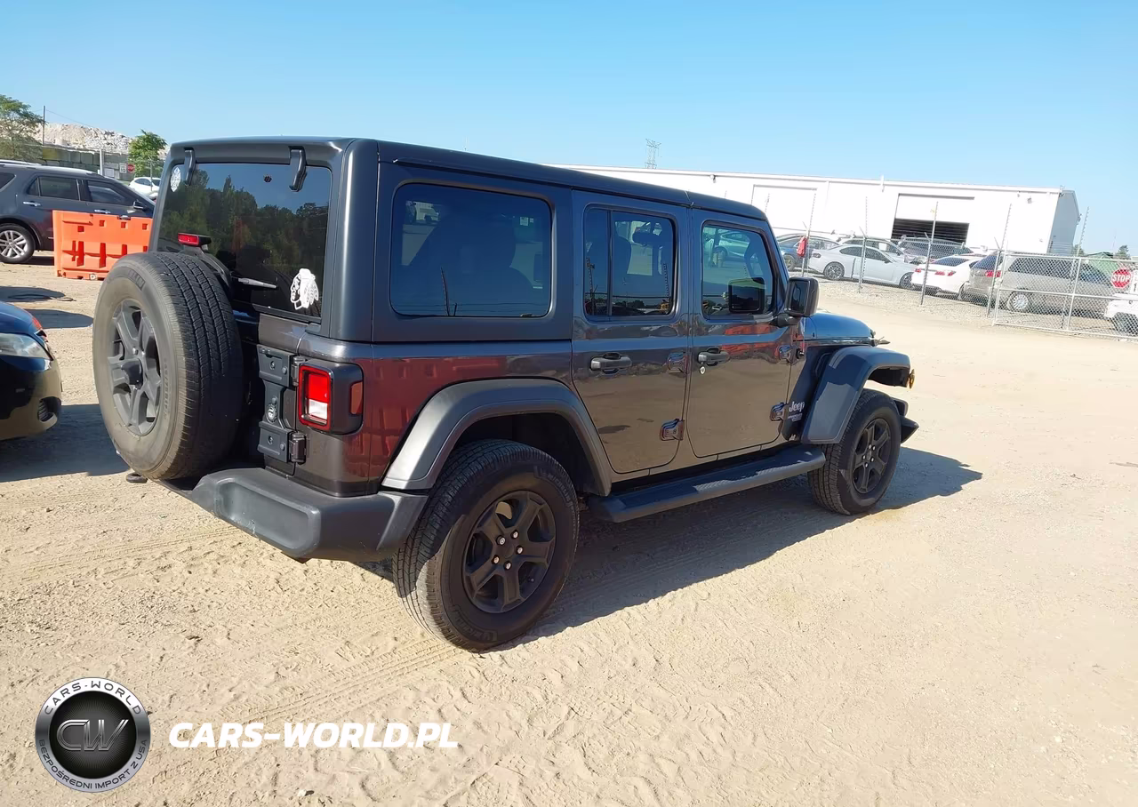 2019 Jeep Wrangler Unlimited Sport S 4X4 VIN:1C4HJXDGXKW666878 - 4