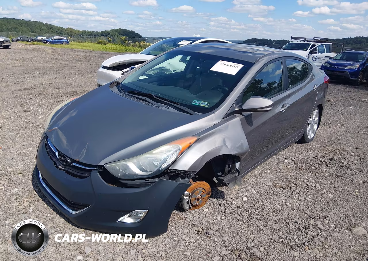 2013 Hyundai Elantra Limited VIN:5NPDH4AE1DH336566 - 2