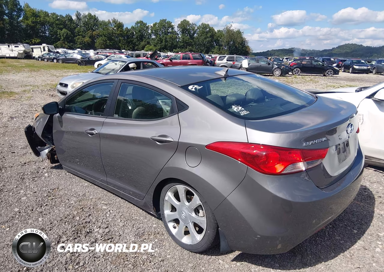 2013 Hyundai Elantra Limited VIN:5NPDH4AE1DH336566 - 3
