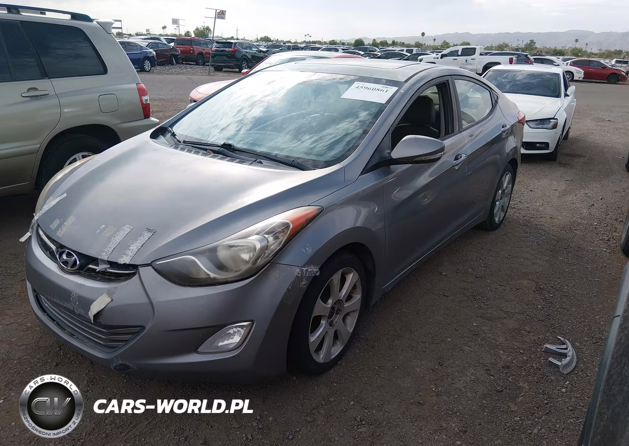 2011 Hyundai Elantra Limited (Ulsan Plant) VIN:KMHDH4AE9BU120009 - 2