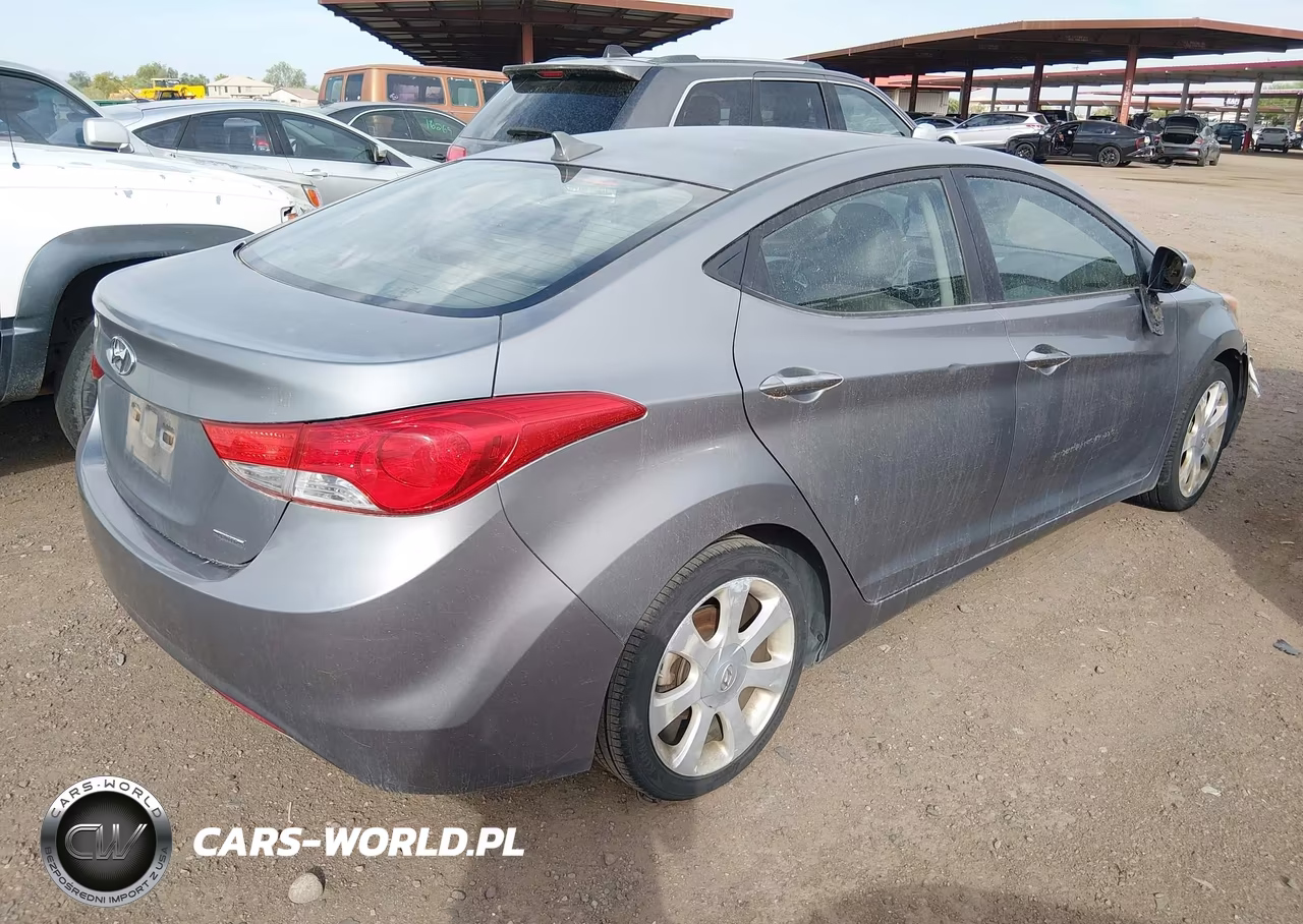 2011 Hyundai Elantra Limited (Ulsan Plant) VIN:KMHDH4AE9BU120009 - 4