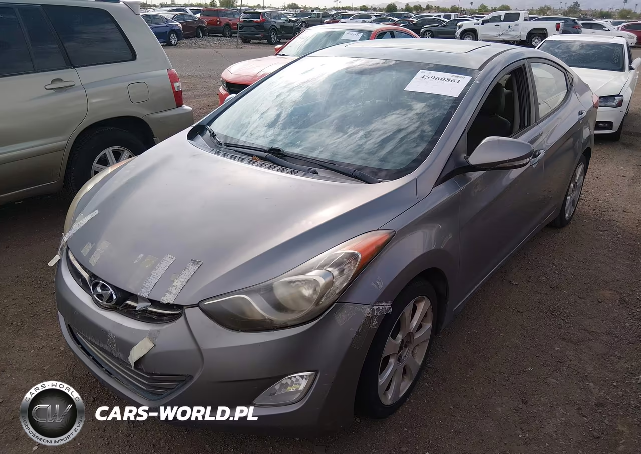 2011 Hyundai Elantra Limited (Ulsan Plant) VIN:KMHDH4AE9BU120009 - 6