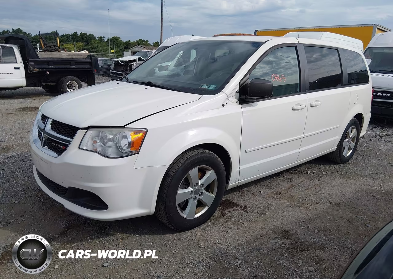 2013 Dodge Grand Caravan Se VIN:2C4RDGBG0DR643877 - 2