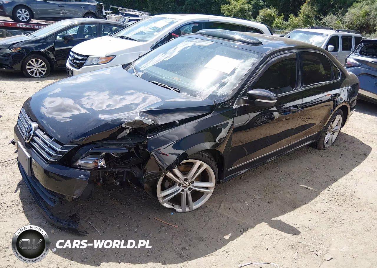 2013 Volkswagen Passat 2.0L Tdi Sel Premium VIN:1VWCN7A32DC136891 - 2