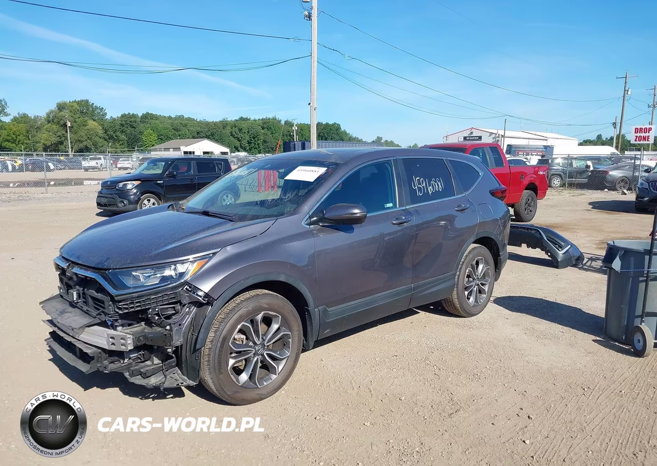 2021 Honda Cr-V Awd Ex VIN:5J6RW2H52ML007578 - 2