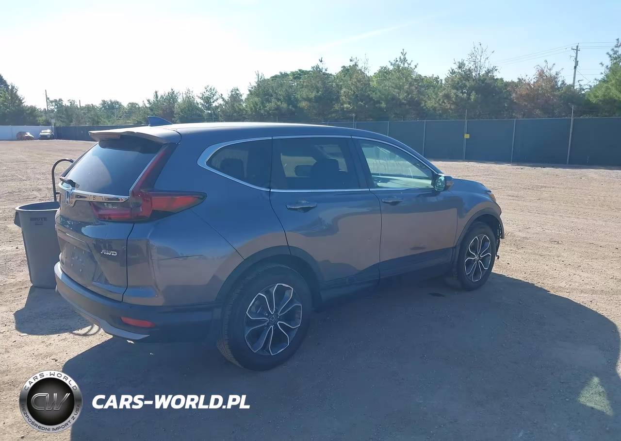 2021 Honda Cr-V Awd Ex VIN:5J6RW2H52ML007578 - 4