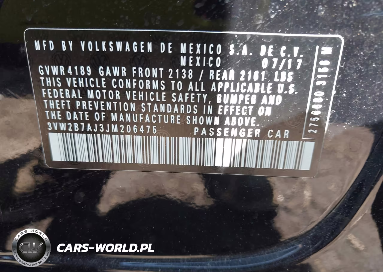 2018 Volkswagen Jetta 1.4T S VIN:3VW2B7AJ3JM206475 - 9