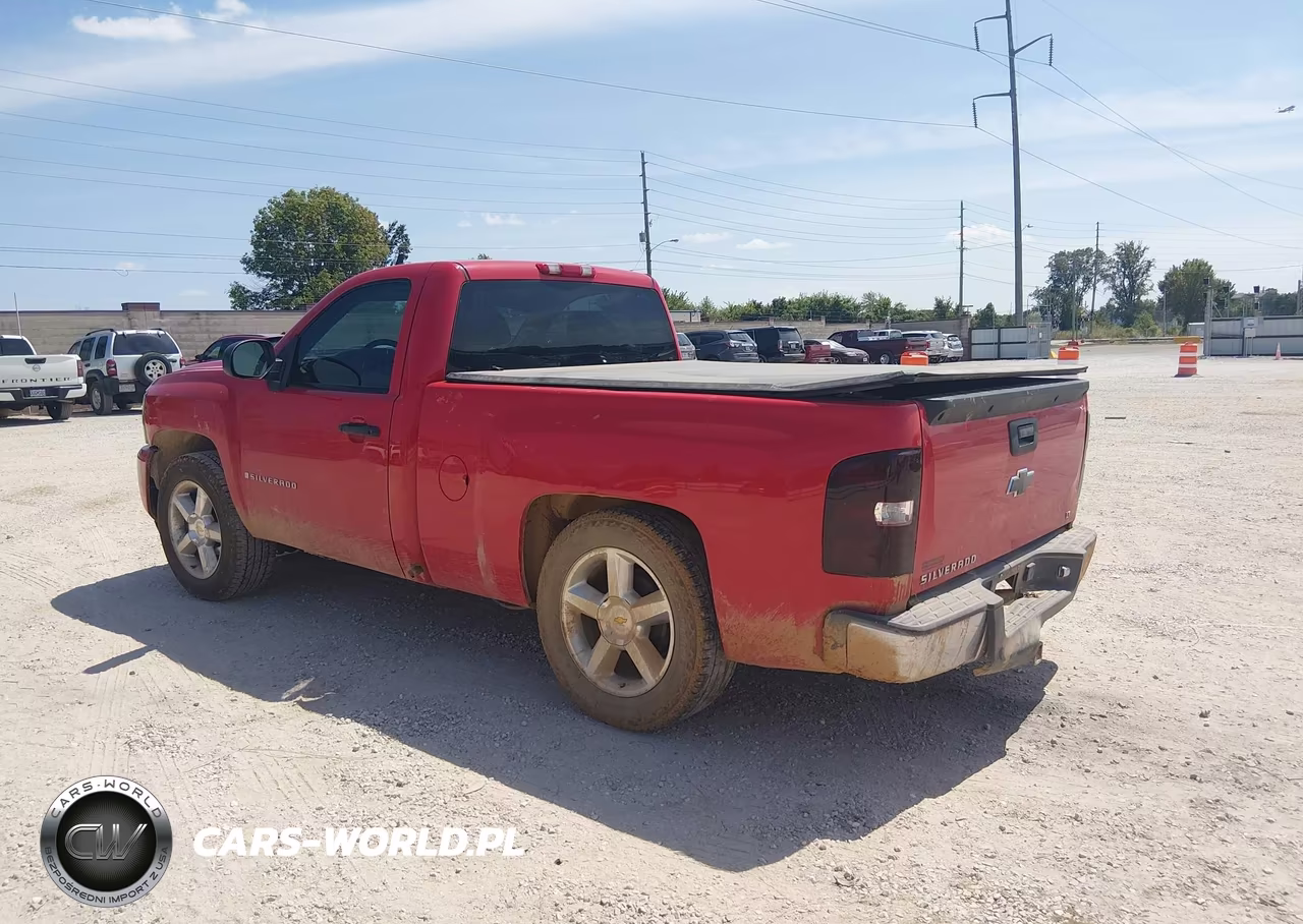 2008 Chevrolet Silverado 1500 Work Truck VIN:1GCEC14X38Z325100 - 3