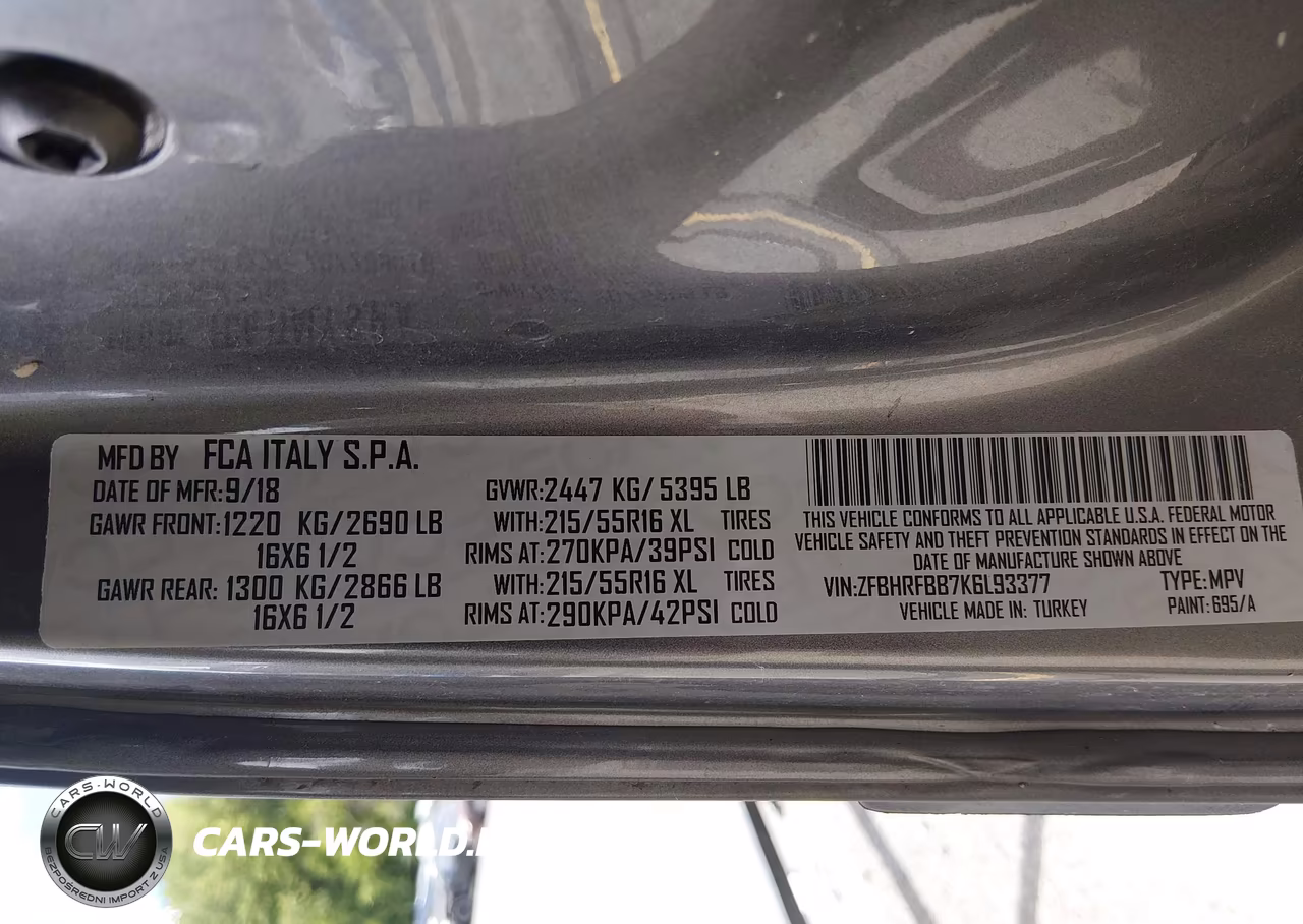 2019 Ram Promaster City Slt VIN:ZFBHRFBB7K6L93377 - 9