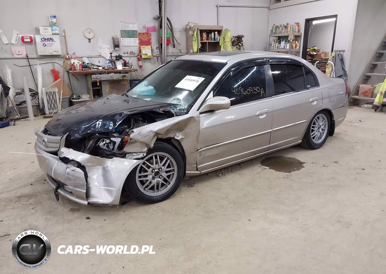 2001 Honda Civic Ex VIN:1HGES257X1L075744 - 2