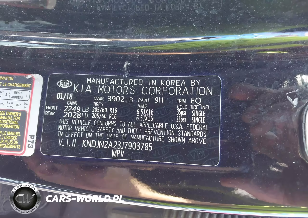 2018 Kia Soul VIN:KNDJN2A23J7903785 - 9