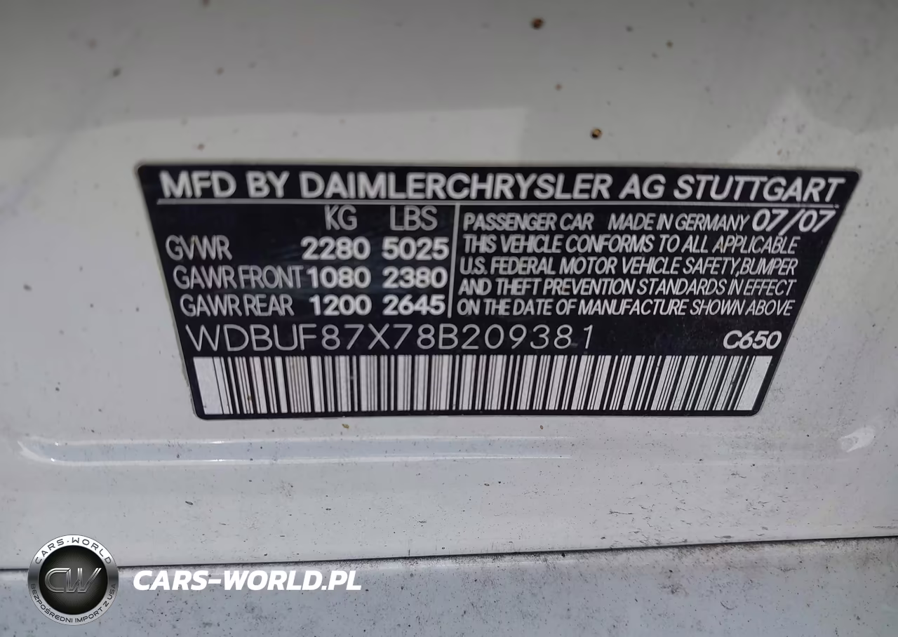 2008 Mercedes-Benz E 350 4Matic VIN:WDBUF87X78B209381 - 9