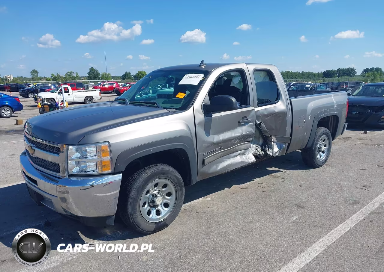 2012 Chevrolet Silverado 1500 Ls VIN:1GCRCREAXCZ291899 - 2