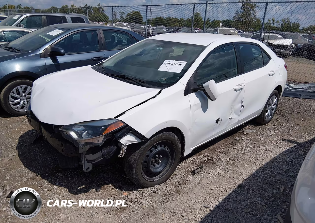 2016 Toyota Corolla Le VIN:2T1BURHE7GC618398 - 2