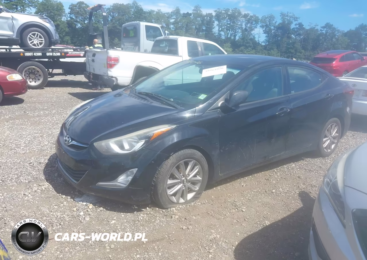 2015 Hyundai Elantra Se VIN:5NPDH4AE2FH558360 - 2