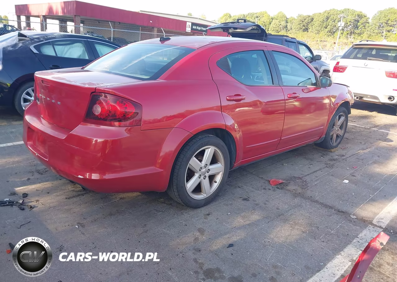 2013 Dodge Avenger Se VIN:1C3CDZAB9DN607100 - 4