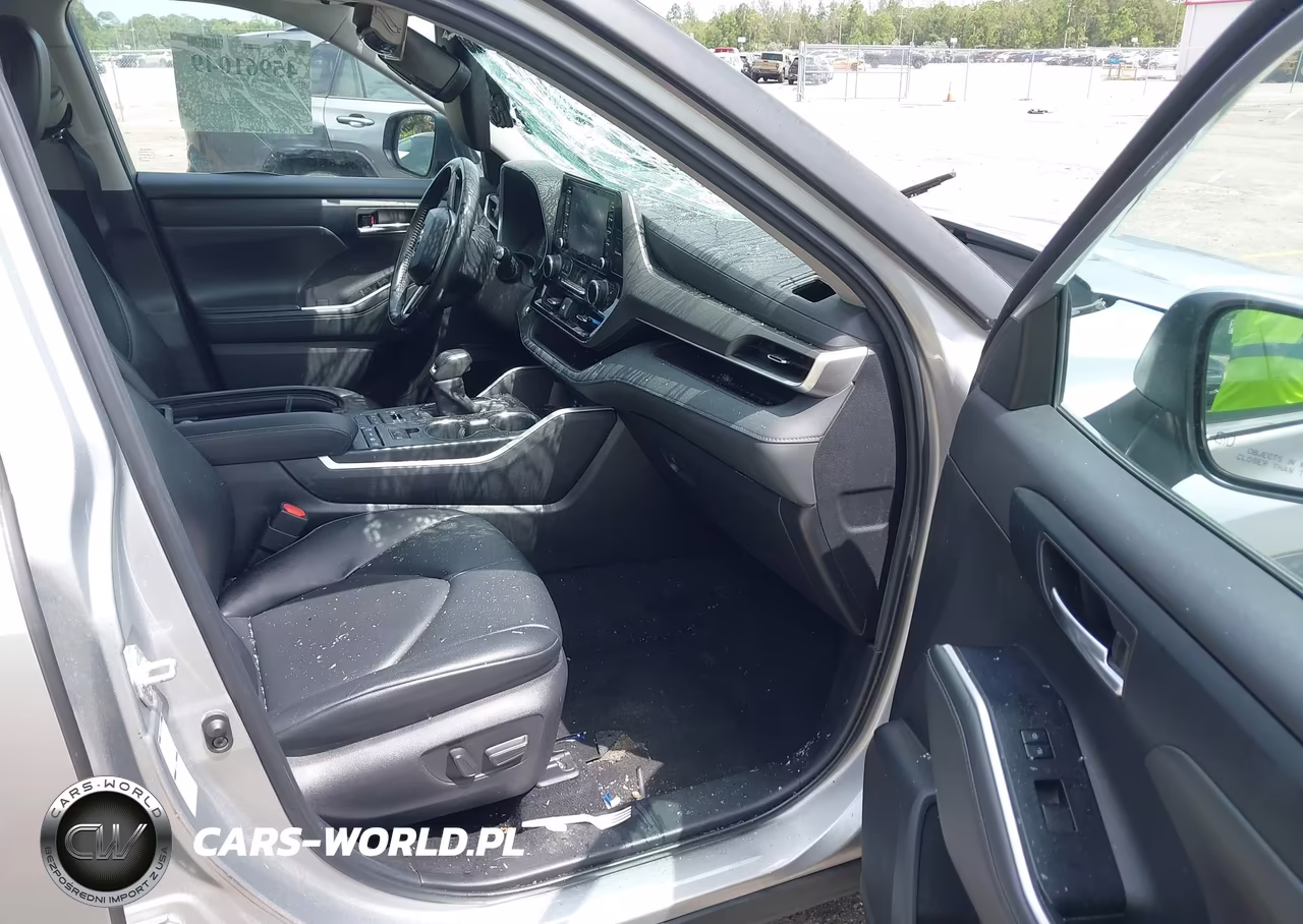 2022 Toyota Highlander Xle VIN:5TDGZRBH6NS199278 - 5