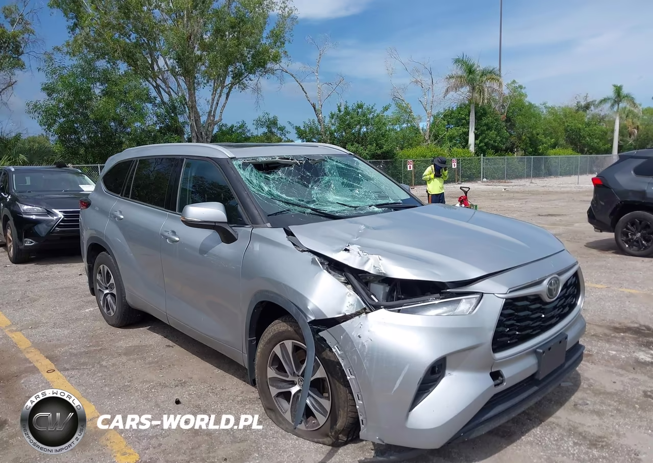 2022 Toyota Highlander Xle VIN:5TDGZRBH6NS199278 - 6