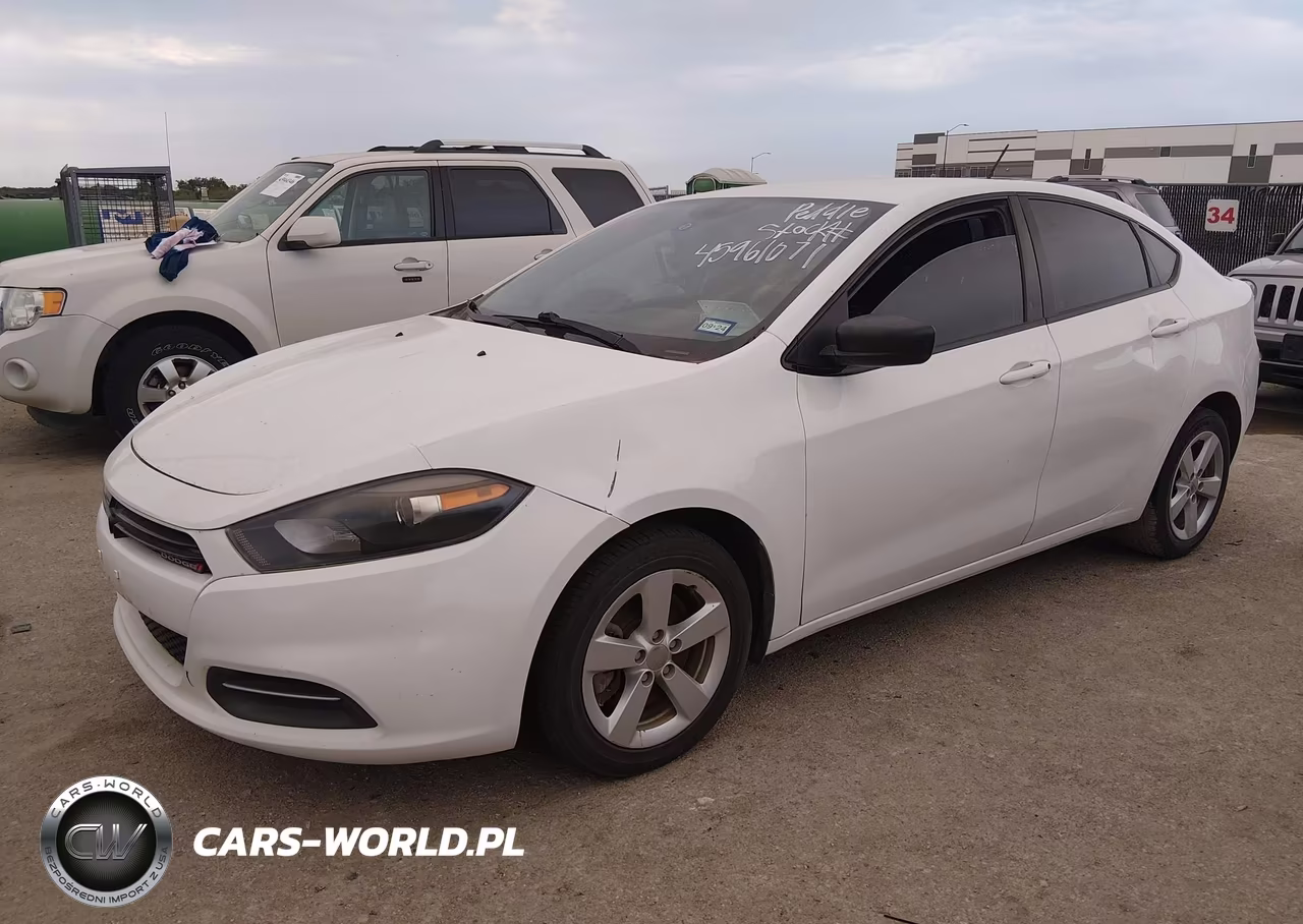 2015 Dodge Dart Sxt VIN:1C3CDFBB6FD307391 - 2