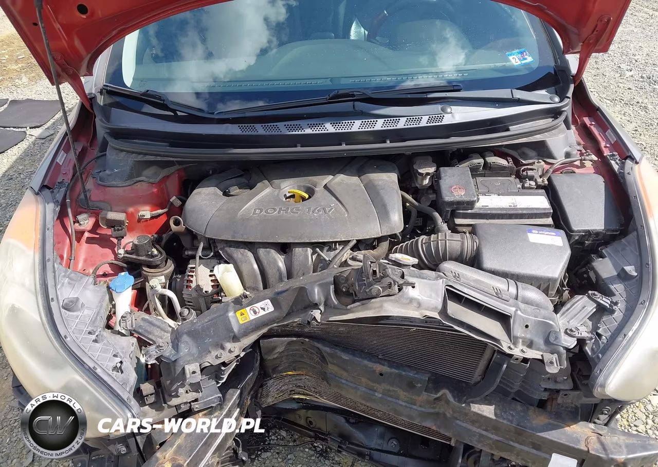 2013 Hyundai Elantra Limited VIN:KMHDH4AEXDU562445 - 10