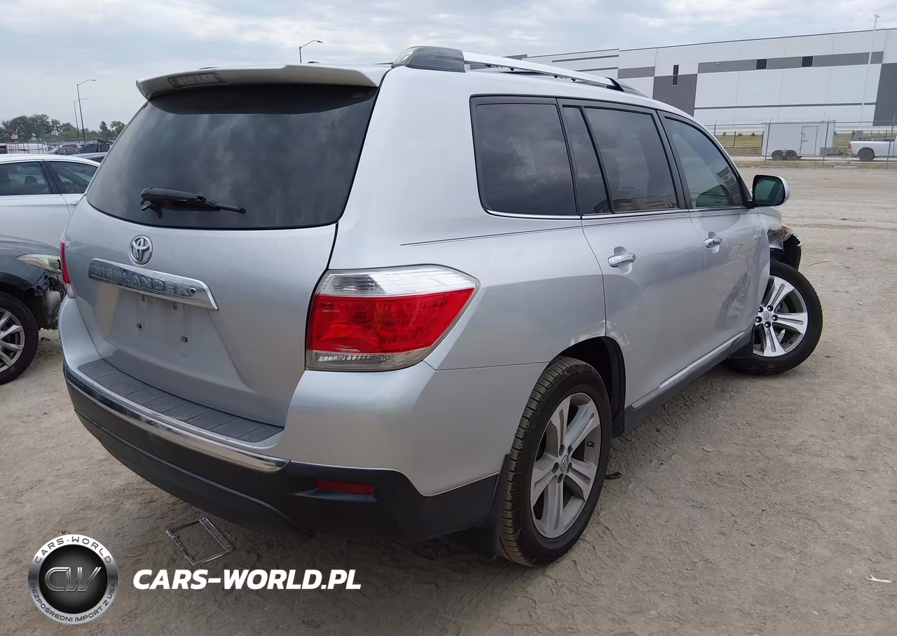 2013 Toyota Highlander Limited V6 VIN:5TDYK3EH1DS097855 - 4