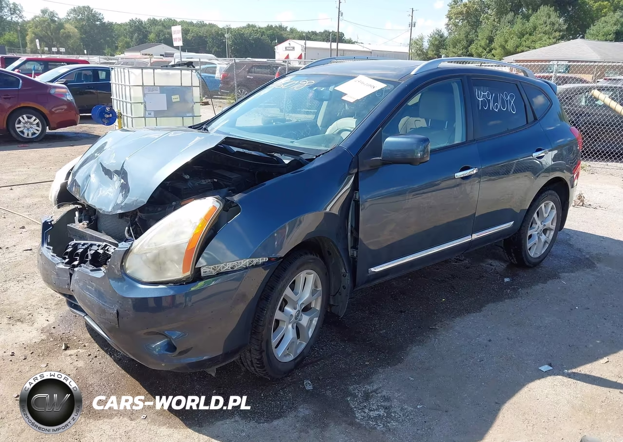 2013 Nissan Rogue Sv W-Sl Pkg VIN:JN8AS5MV0DW647278 - 2