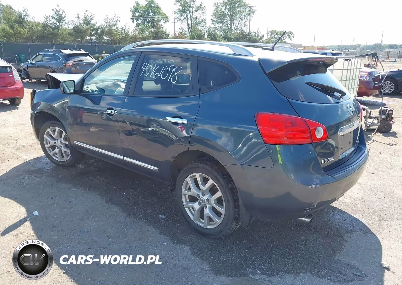 2013 Nissan Rogue Sv W-Sl Pkg VIN:JN8AS5MV0DW647278 - 3
