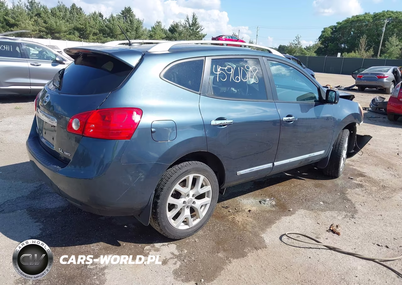 2013 Nissan Rogue Sv W-Sl Pkg VIN:JN8AS5MV0DW647278 - 4