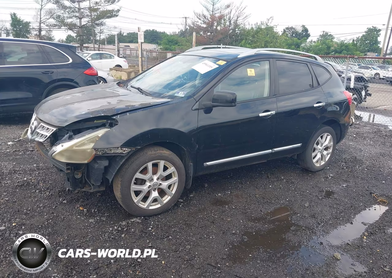 2011 Nissan Rogue Sv VIN:JN8AS5MV0BW689933 - 2