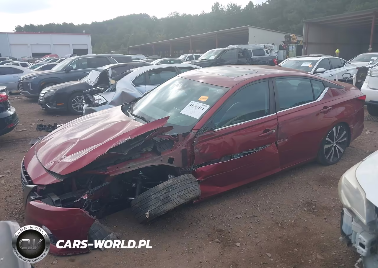 2021 Nissan Altima Sr Fwd VIN:1N4BL4CV4MN337848 - 2