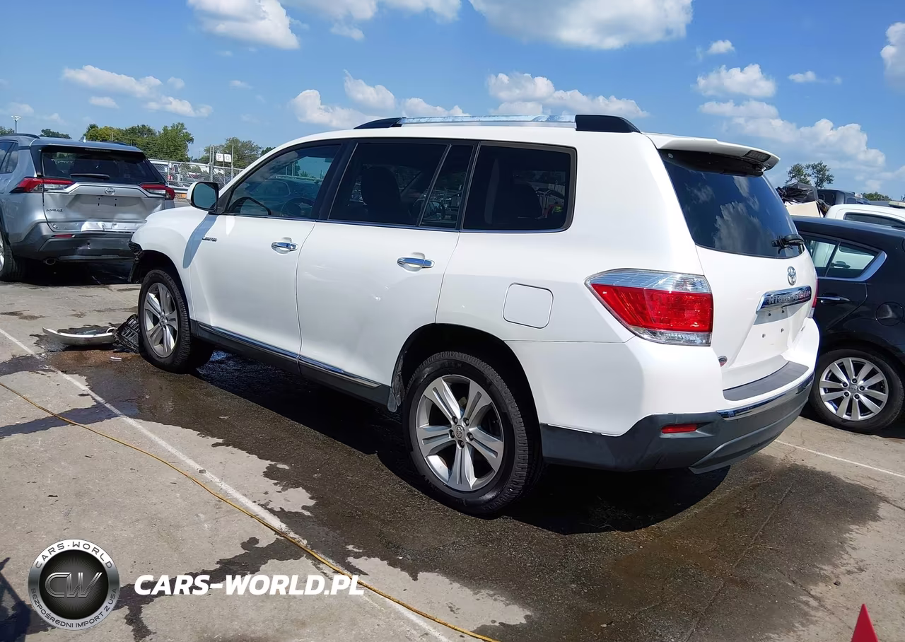 2013 Toyota Highlander Limited V6 VIN:5TDDK3EHXDS227212 - 3