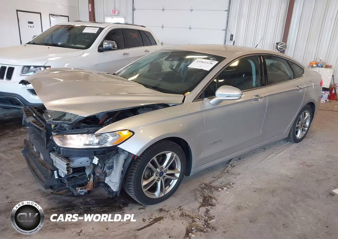 2015 Ford Fusion Hybrid Titanium VIN:3FA6P0RU2FR126628 - 2