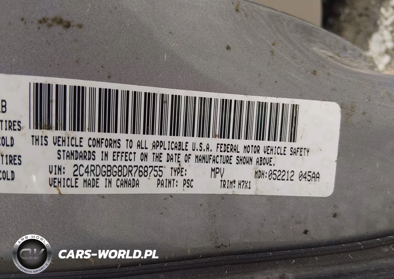 2013 Dodge Grand Caravan American Value Pkg VIN:2C4RDGBG8DR768755 - 9