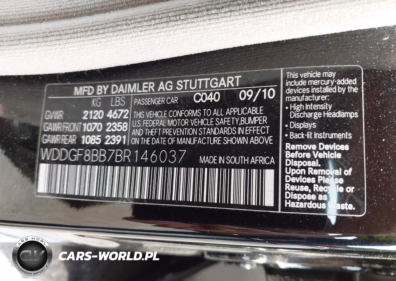 2011 Mercedes-Benz C 300 Luxury 4Matic-Sport 4Matic VIN:WDDGF8BB7BR146037 - 9