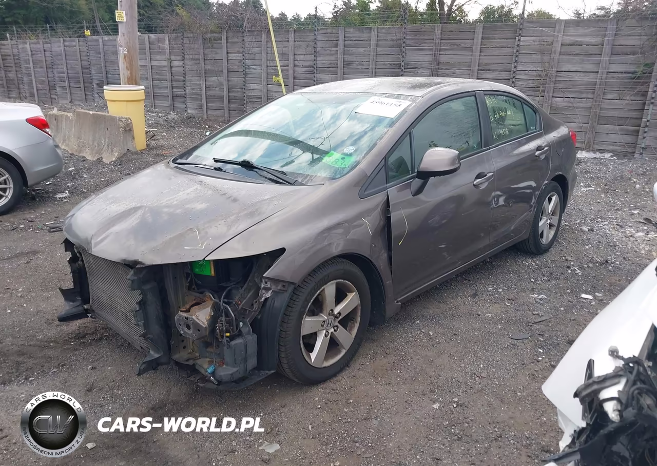 2012 Honda Civic Lx VIN:2HGFB2F55CH543834 - 2