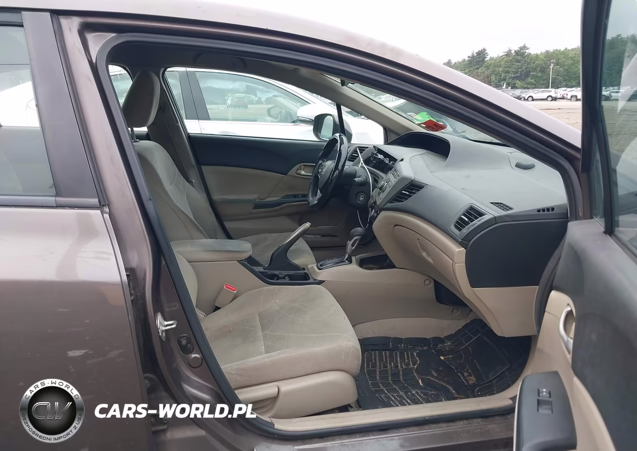 2012 Honda Civic Lx VIN:2HGFB2F55CH543834 - 5